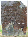 SM9537 : Owen Owens' gravestone by Natasha Ceridwen de Chroustchoff