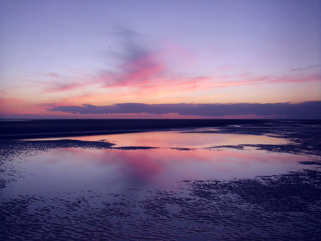 Tidal Pool, St Annes beach © Peter Bond cc-by-sa/2.0 :: Geograph ...