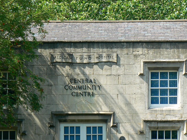 Central Community Centre facade detail, Swindon
