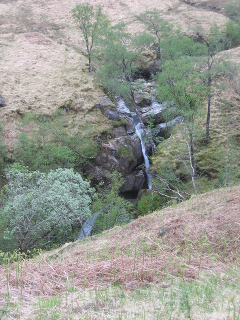 Waterfall on Allt a'Caorainn