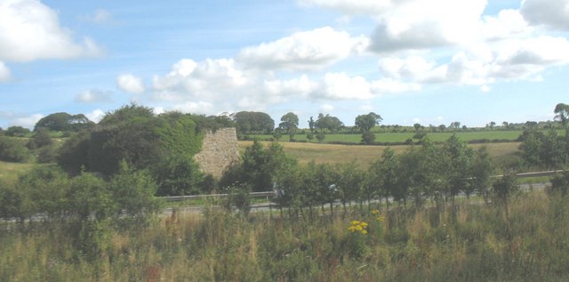 A disused lime kiln by the A55