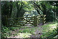 Gate at the top of the Path