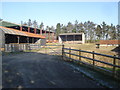 Farm buildings at Hill Farm