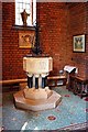 All Saints Church, Bracknell Road, Ascot, Berks - Font