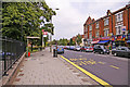 Bus stop, Friern Barnet Road, London N11