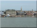 View of the town from the estuary, Harwich