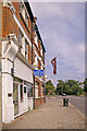 Pavement outside Royal British Legion, Friern Barnet Road, London N11