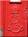 Edward VII postbox, Inglemere Road / Bampton Road, SE23 - royal cipher