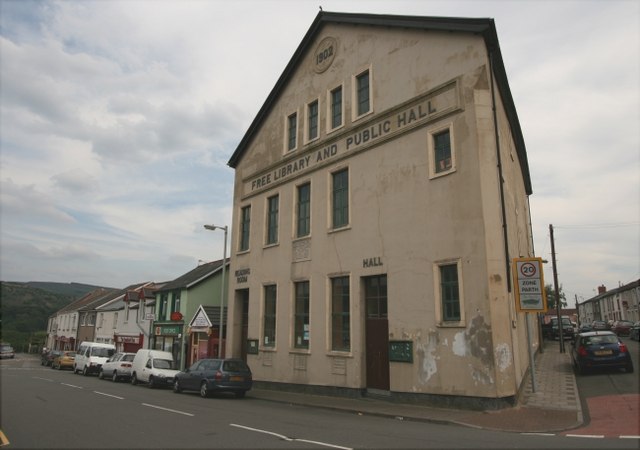 Trecynon Public Hall and Library