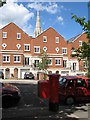 New housing in Sunderland Road, SE23