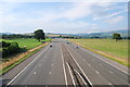 View of A74(M) looking north toward Moffat