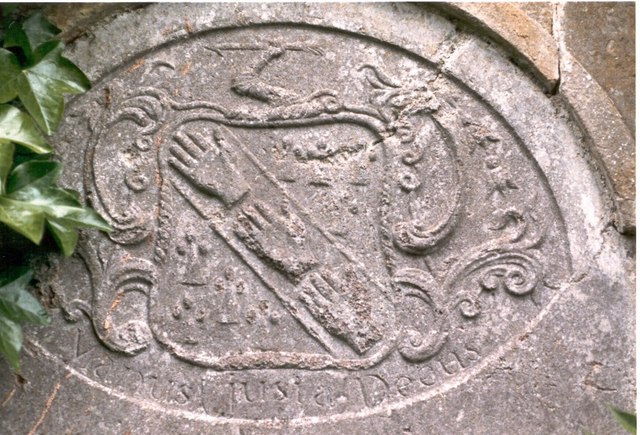 Dartrey churchyard (Ematris parish)  Mayne memorial stone