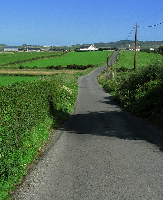 Road at Casey Glebe near Dunfanaghy