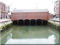 Murky waters within Portsmouth Dockyard