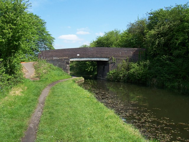 Biddlestone Bridge - Rushall Canal © Adrian Rothery :: Geograph Britain ...