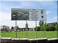 Sign regarding regeneration of Drumchapel