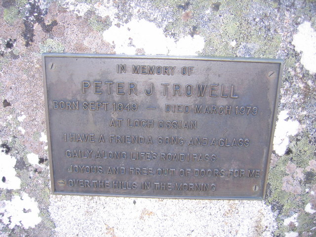 Inscription on Peter's Rock