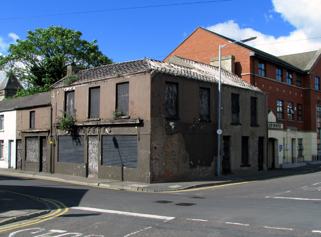 Derelict building, Holywood