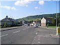 Dumbarton Road approaching Old Kilpatrick village