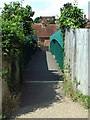 Railway footbridge