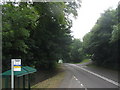 The Rhoscefnhir bus stop on the A 5025