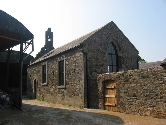 Medieval church at Bellewstown, Co. Meath