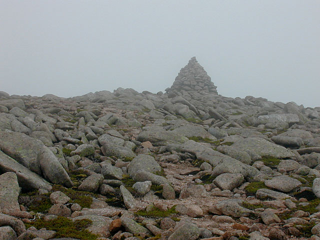 The summit of Beinn a' Chaorainn