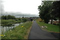 N9337 : Towpath on north bank of the Royal Canal at Maynooth by Roger Butler
