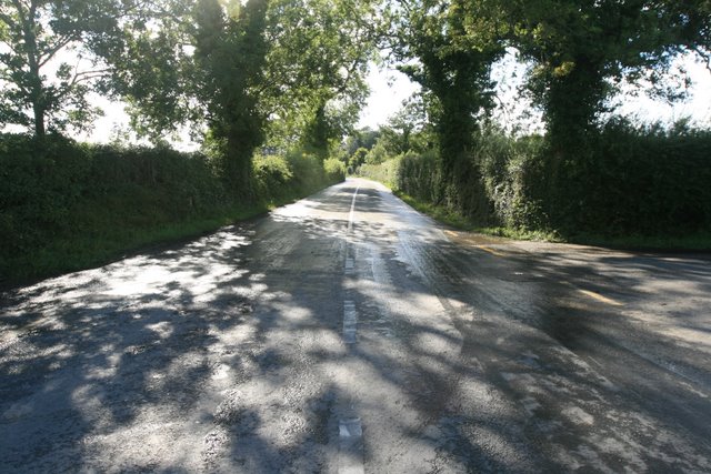 Crossroads near Roscall, Co Dublin.