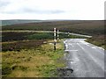 NY9344 : Moorland road above Rookhope by Oliver Dixon