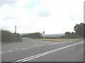 Junction of the unclassified road from Red Wharf Bay with the A 5025