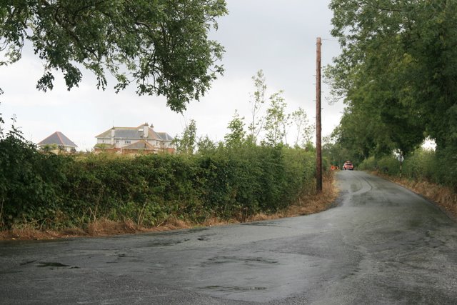 Crossroads at Belinstown, Co. Dublin.
