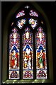 Stained glass window, St Mary