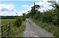 Track to Broughton Lodges