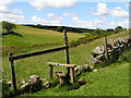 Stile on footpath to Croglin