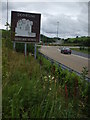 G9375 : Tullyearl roundabout: approach to Donegal Town by louise price