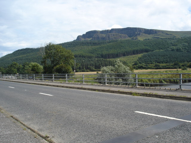 Seacoast Road looking towards Binevnagh