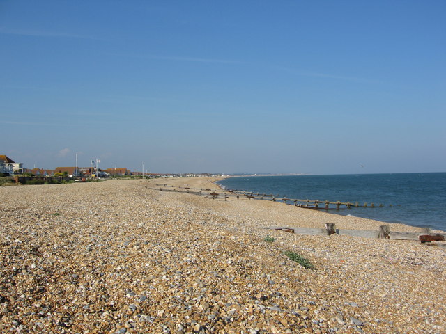 Beach at Pevensey Bay, East Sussex © Oast House Archive :: Geograph ...