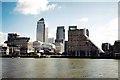 Canary Wharf from the Thames