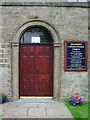 Inglewhite Congregational Church, Doorway