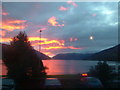 Sunset on Loch Earn