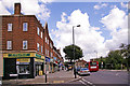 Bowes Road, New Southgate, London N11, looking east  (A1110)