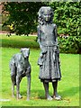 Girl and greyhound, Greenways Business Park, Chippenham