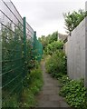 Footpath at side of Bolton Royd School