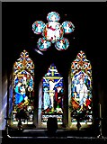 ST0080 : Window - St. Illtyd's Parish Church, Llanharry. by Mick Lobb
