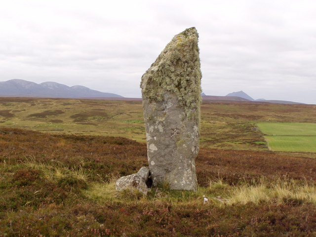 Houstry Standing Stone from North