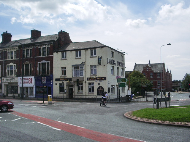 Lamb & Packet, Friargate, Preston © Alexander P Kapp cc-by-sa/2.0 ...