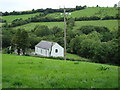 G9575 : Field above Ratheeny Presbyterian Church by louise price