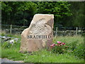 Low Bradfield Village Marker Stone