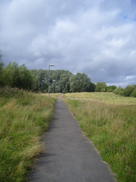 Footpath between Norton and Tilery